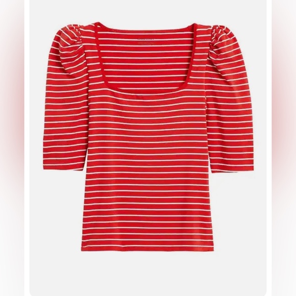 Banana Republic short sleeve striped top - Picture 2 of 3